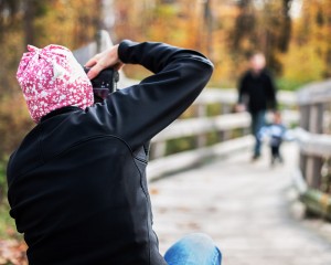 Photographe en pleine séance! (photo ©Marie-Hélène Dallaire)